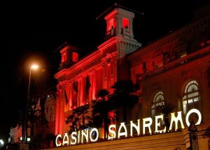Le slot machines del casino di Sanremo